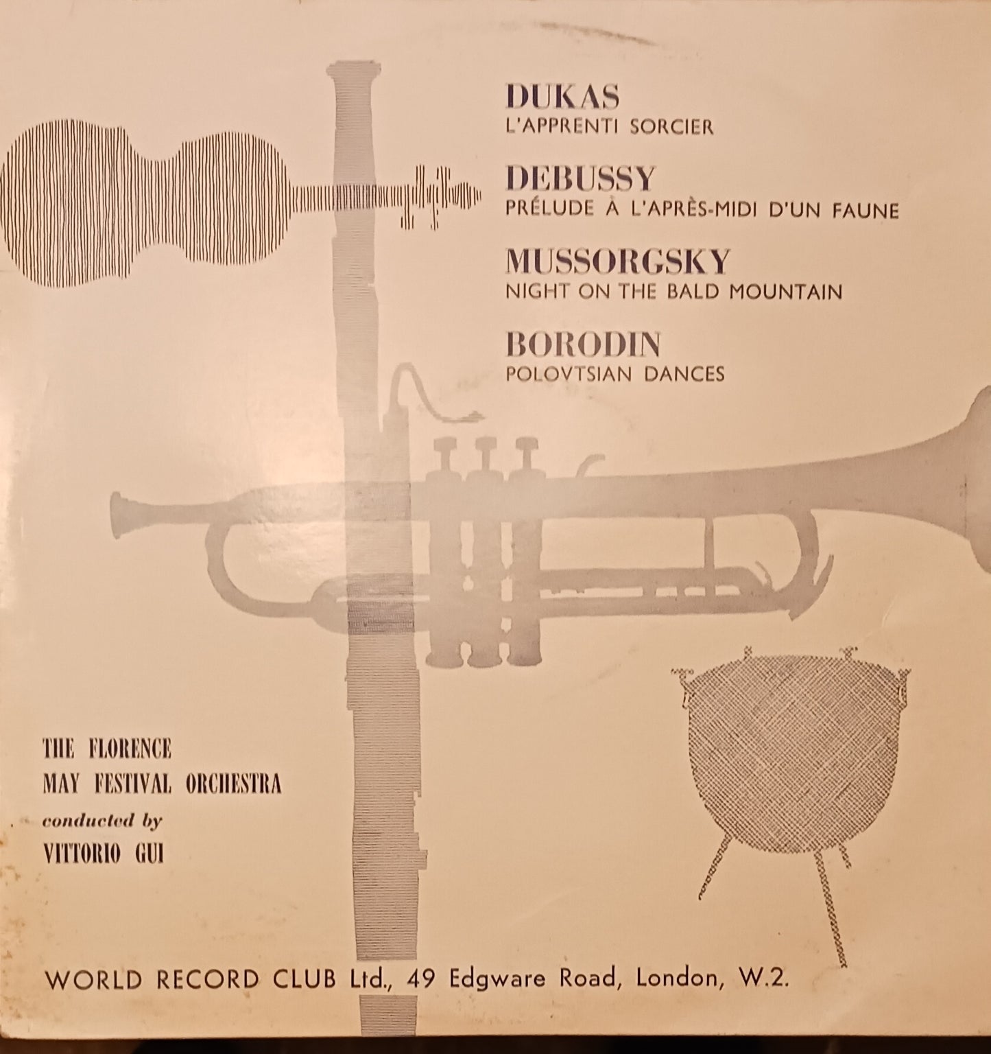 Dukas, Debussy, Mussorgsky, Borodin ‎– Dukas Debussy Mussorgsky Borodin image 0