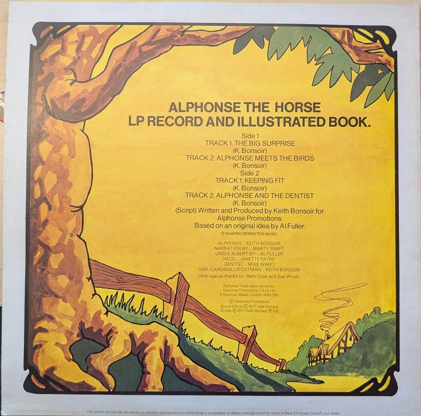 Alphonse – Four Adventures Of Alphonse The Horse (ALP 403) image 2