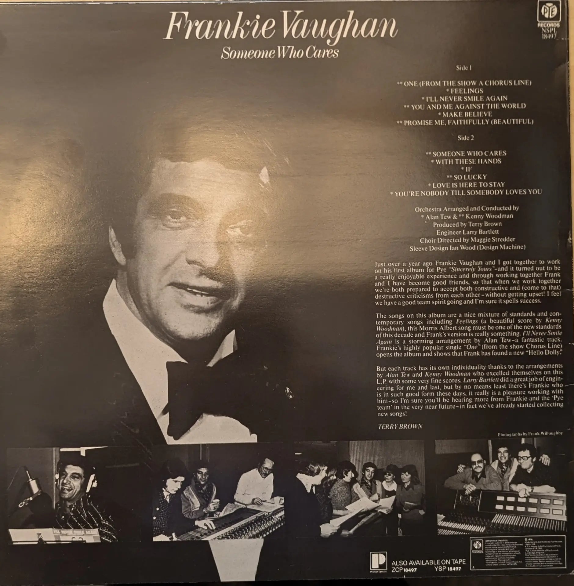 Frankie Vaughan ‎– Someone Who Cares (NSPL 18497) image 2