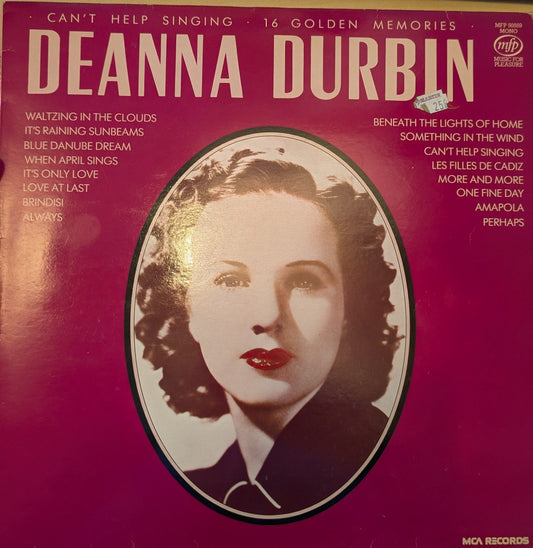 Deanna Durbin ‎– Can't Help Singing (MFP 50559) image 0