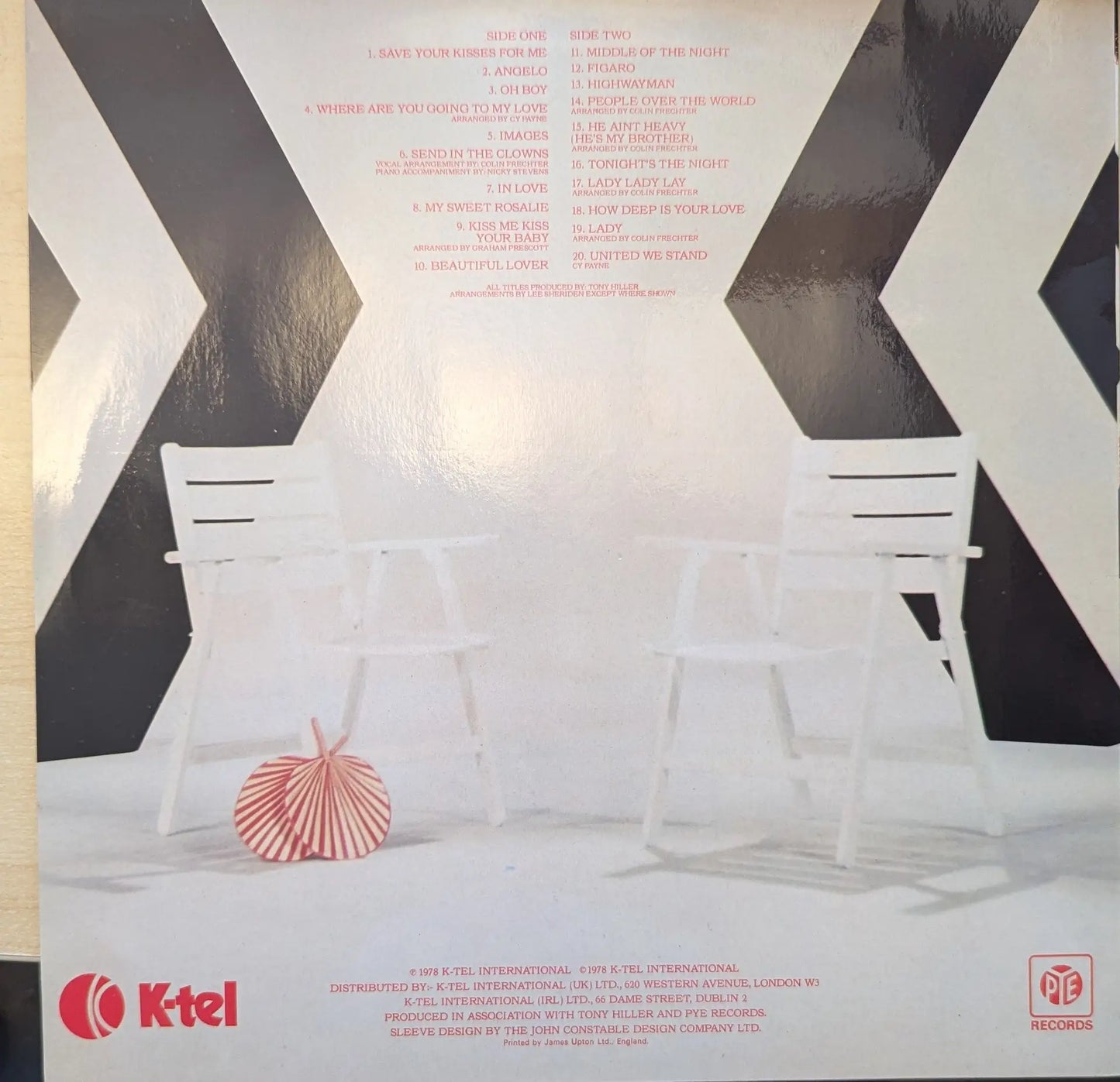 Brotherhood Of Man ‎– Twenty Greatest (BML 7980) image 2
