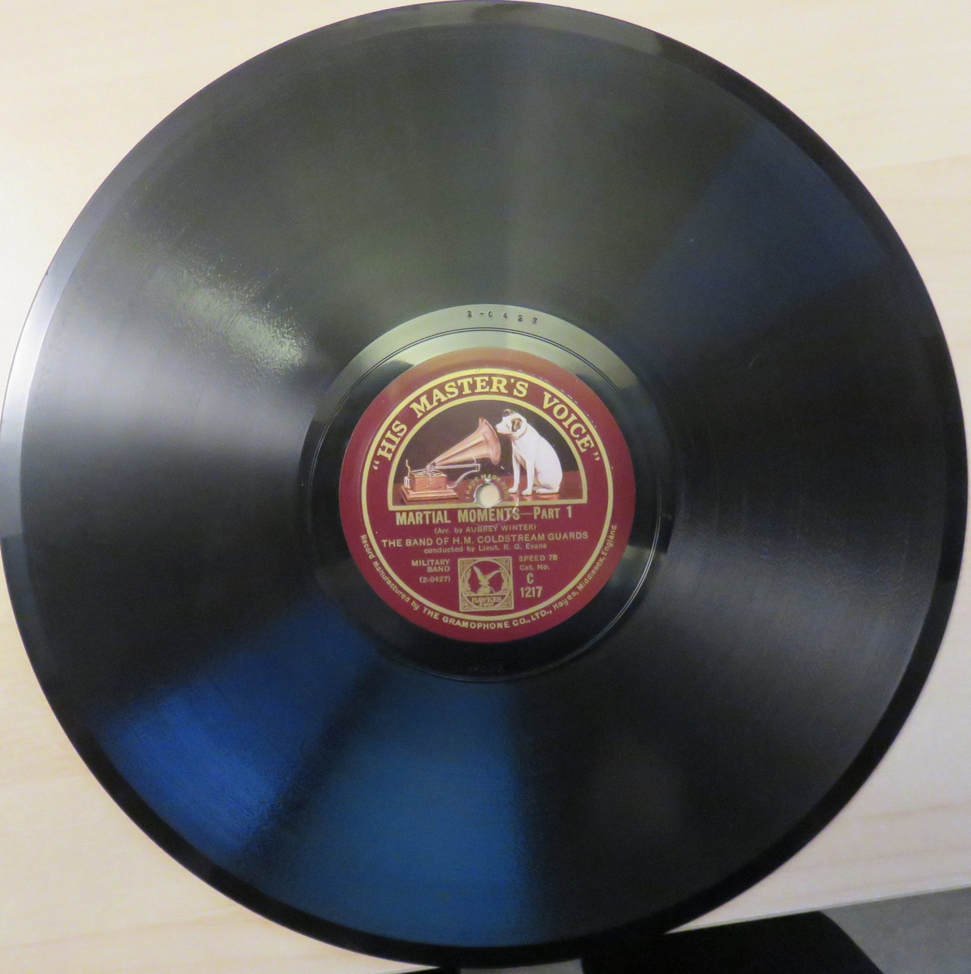 The Band Of H.M. Coldstream Guards* ‎– Martial Moments (C1217) image 2