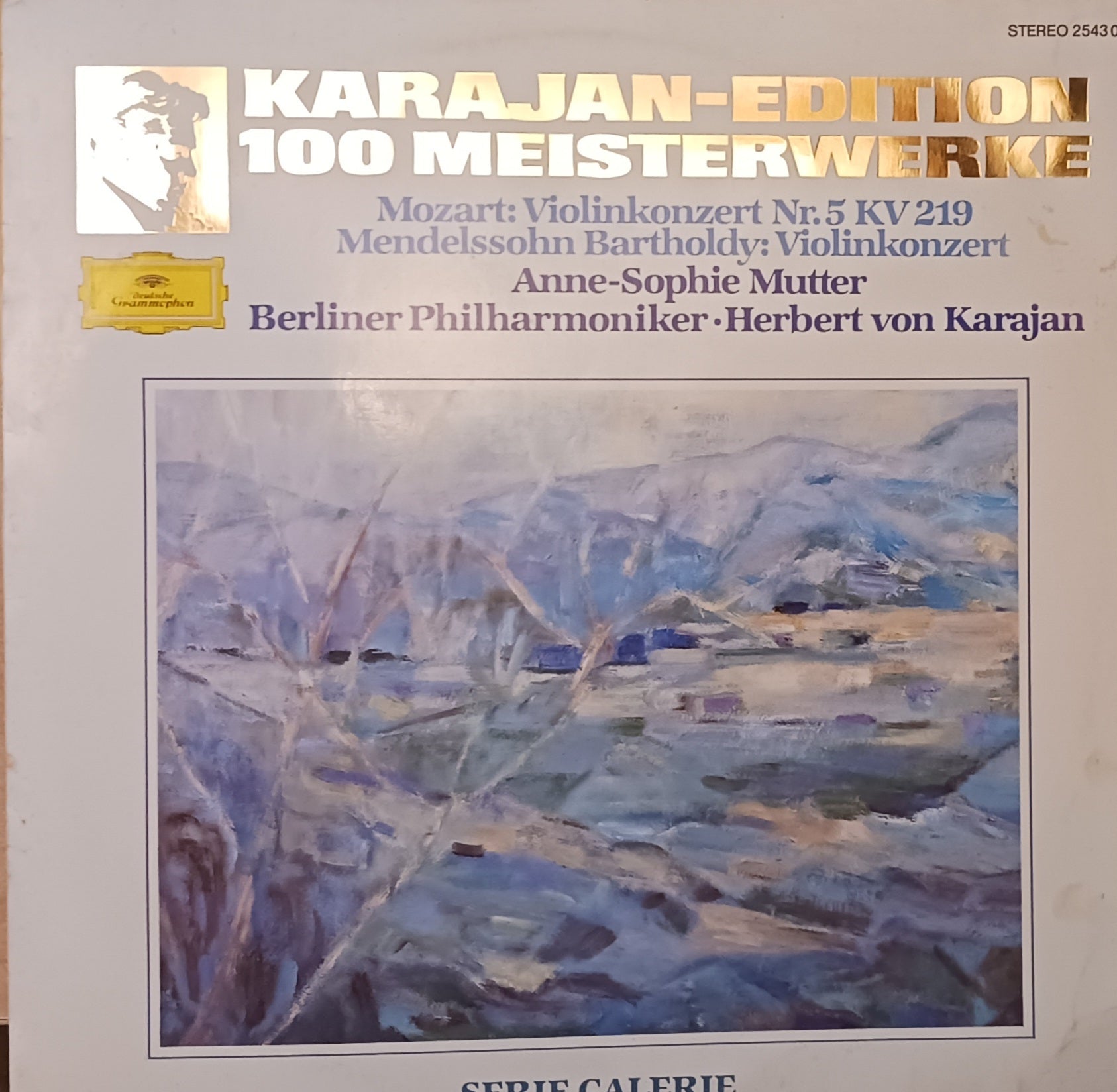 Berliner Philharmoniker, Herbert von Karajan ‎– Karajan-Edition 100 Meisterwerke - Mozart: Violinkonzert Nr. 5 A-dur - Mendelssohn Bartholdy: Violinkonzert E-moll image 0