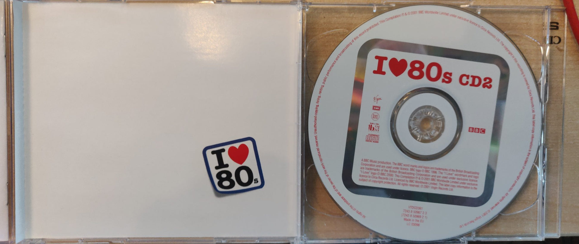 I Love 80s (VTDCD361) image 4