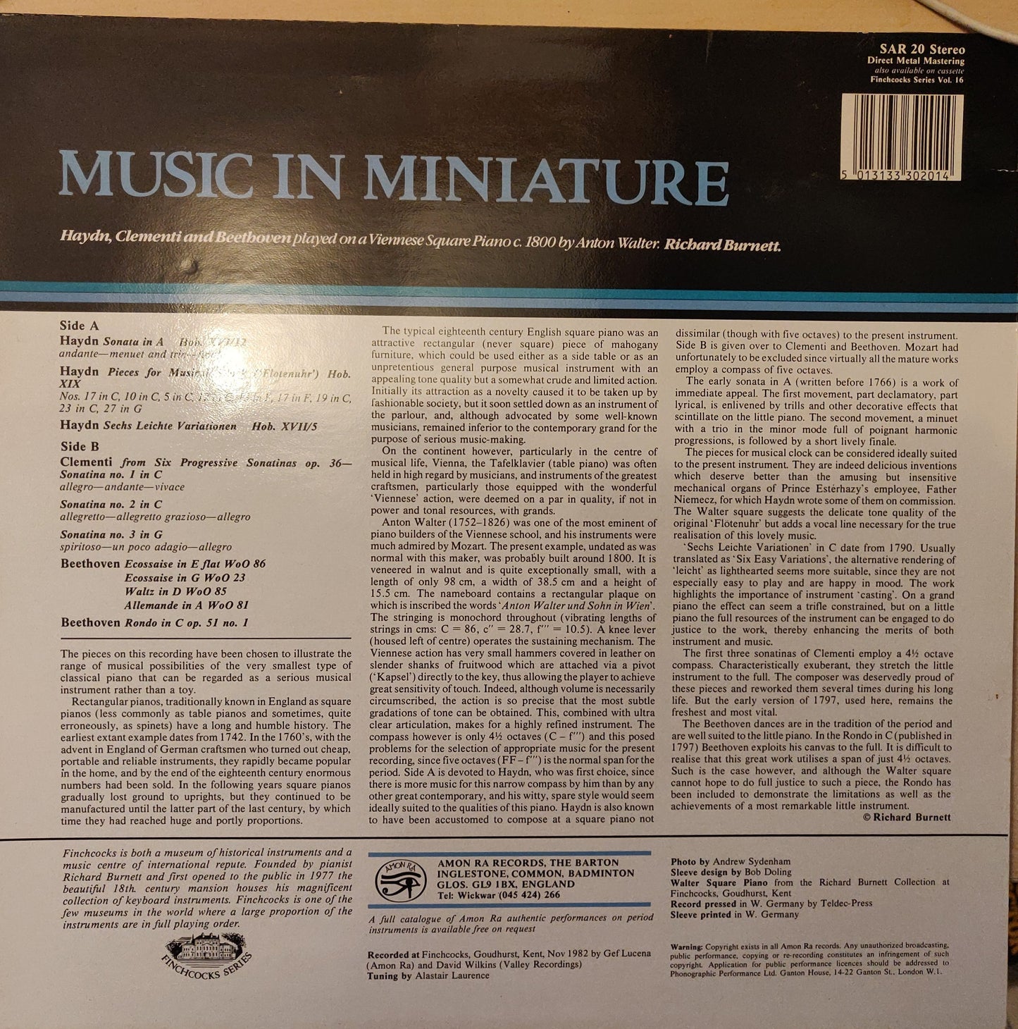 Richard Burnett - Music in Miniature image 2