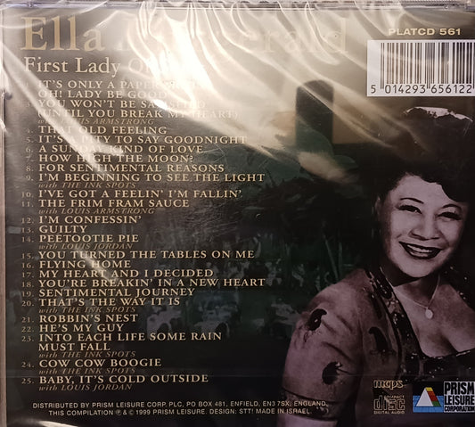 Ella Fitzgerald ‎– First Lady Of Song (PLATCD 561) image 2