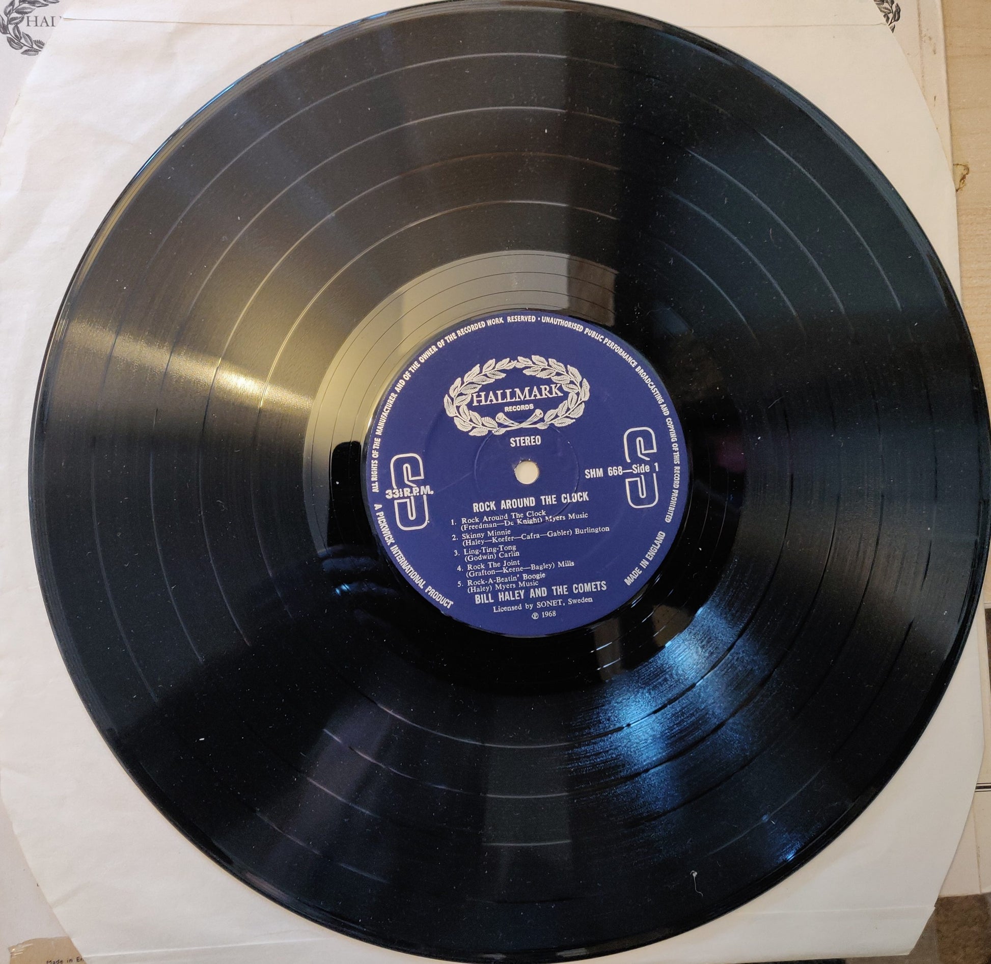 Bill Haley & The Comets ‎– Rock Around The Clock (SHM668) image 4