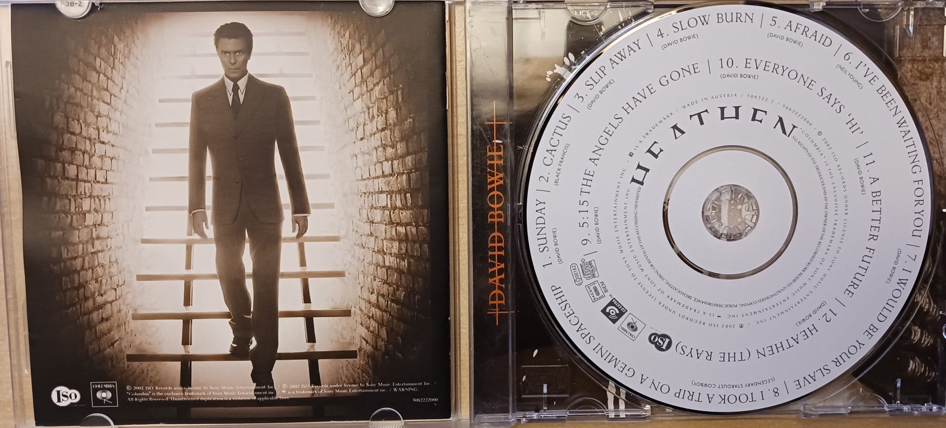 David Bowie ‎– Heathen (508222 2) image 3