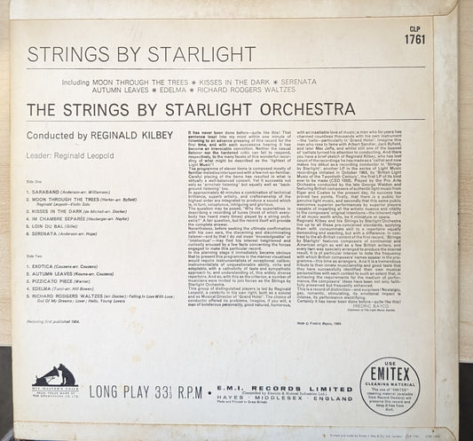 Reginald Kilbey And His Strings ‎– Strings By Starlight image 2