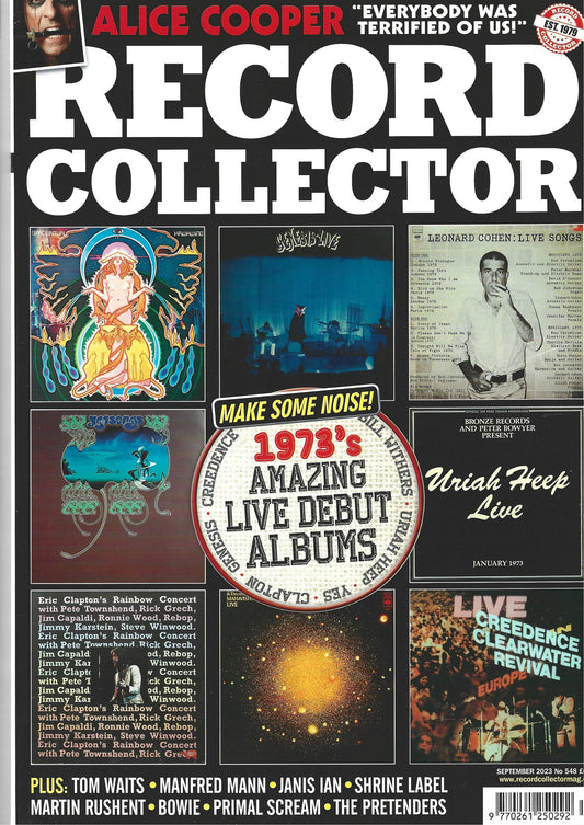 Record Collector Magazine - September 2023 - Free Postage image 0