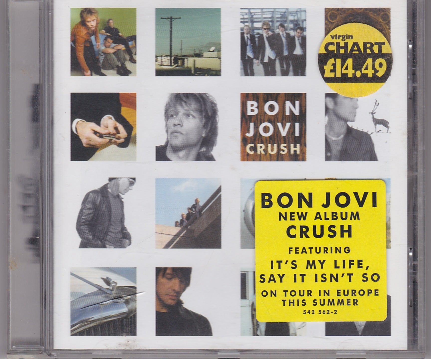 Bon Jovi ‎– Crush (542 562-2) image 1