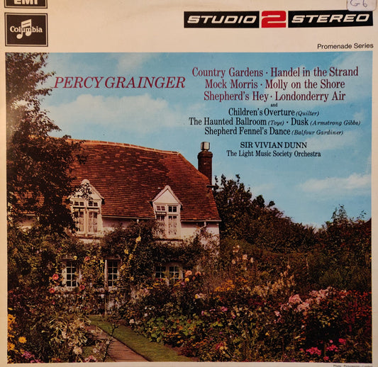 Percy Grainger, Sir Vivian Dunn, The Light Music Society Orchestra ‎– Percy Grainger (TWO 295) image 1