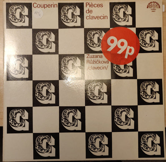 François Couperin, Zuzana Růžičková ‎– Pièces De Clavecin (50807) image 0