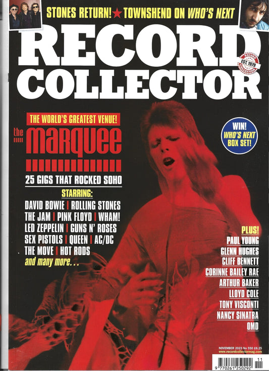 Record Collector Magazine - Novemeber 2023 - Free Postage image 0
