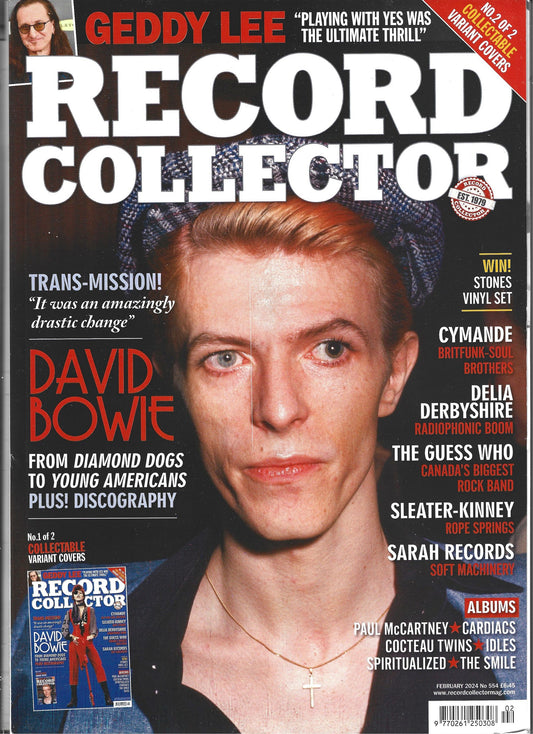 Record Collector Magazine - February 2024 - 2 of 2 - Free Postage image 0