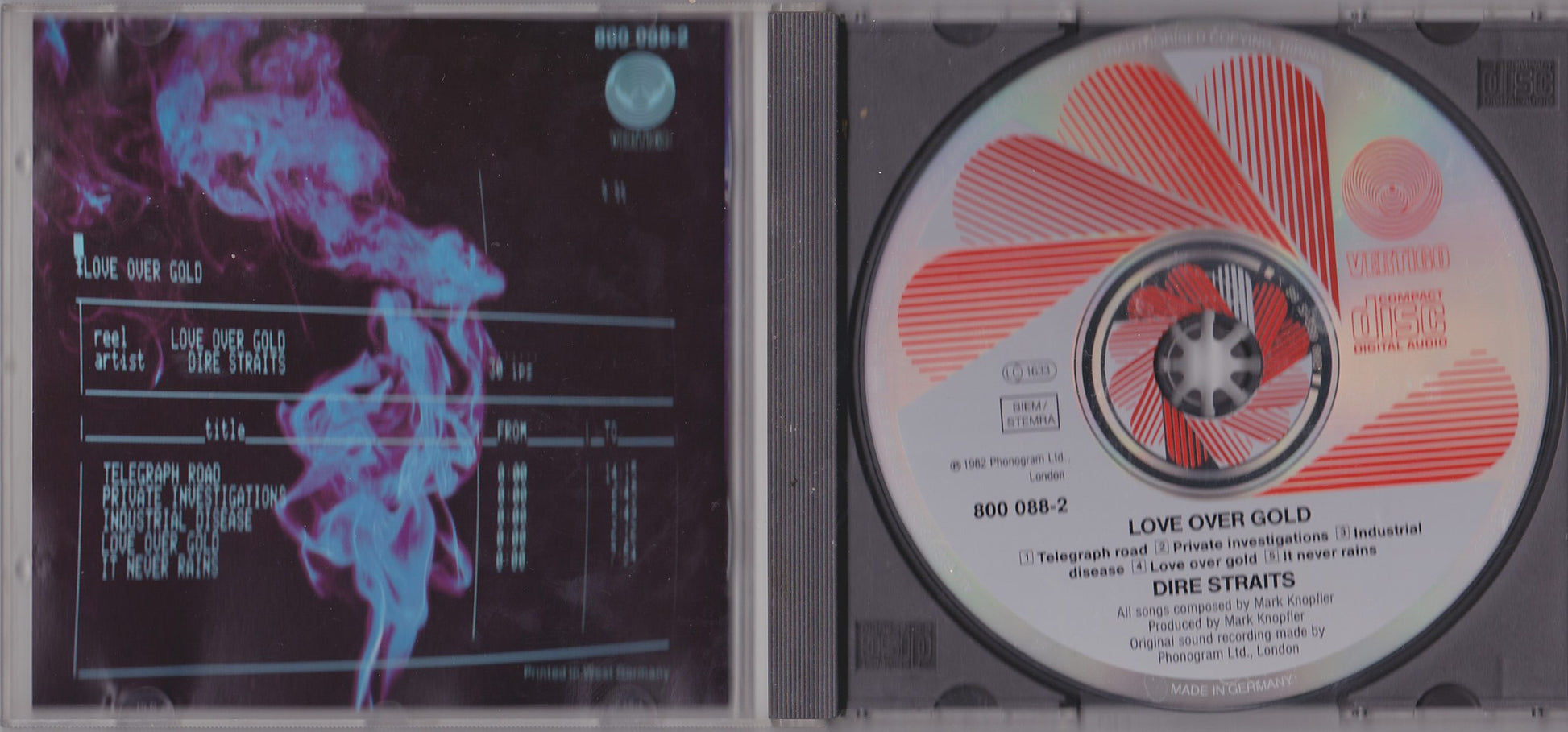 Dire Straits - Love Over Gold (800088-2) image 3