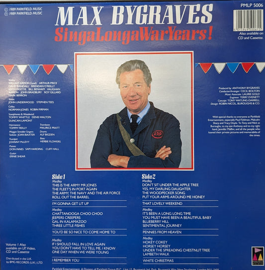 Max Bygraves ‎– SingaLongaWarYears! Volume 2 (PMLP 5006) image 4