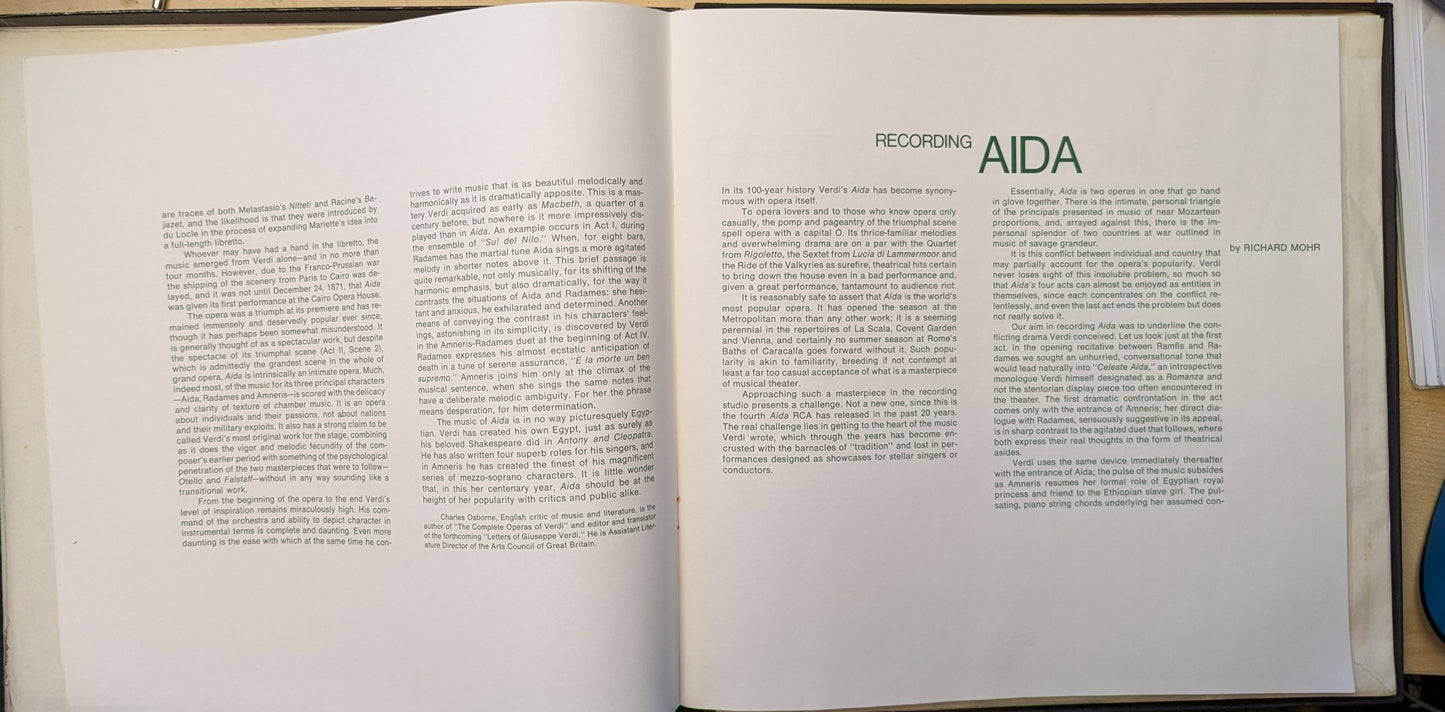 Giuseppe Verdi With Leontyne Price ‎– Aida image 3