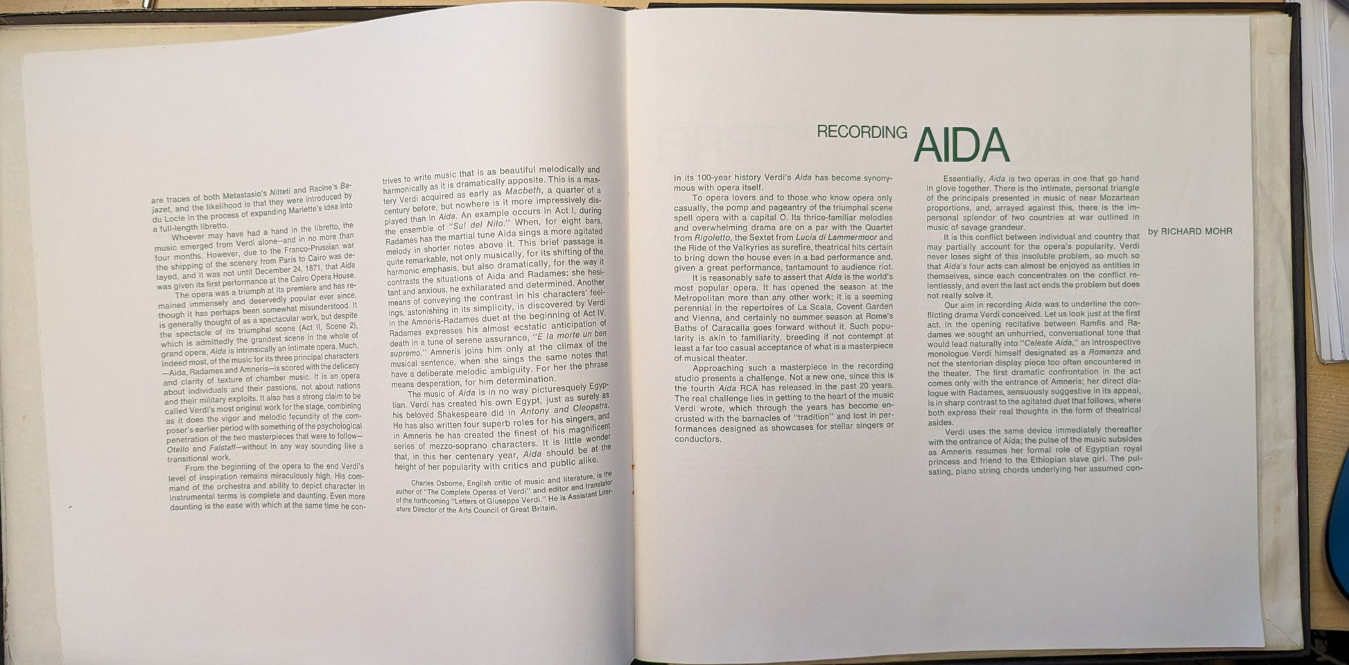 Giuseppe Verdi With Leontyne Price ‎– Aida image 3