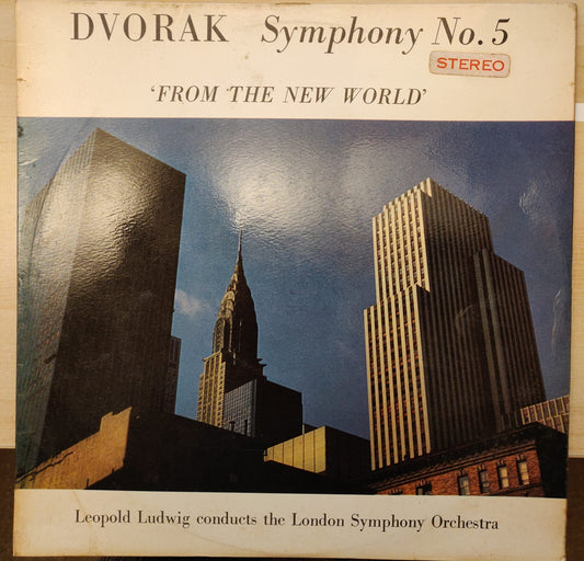 Dvorak - Leopold Ludwig Conducts The London Symphony Orchestra ‎– Symphony No. 5 'From The New World' (TP73) image 0
