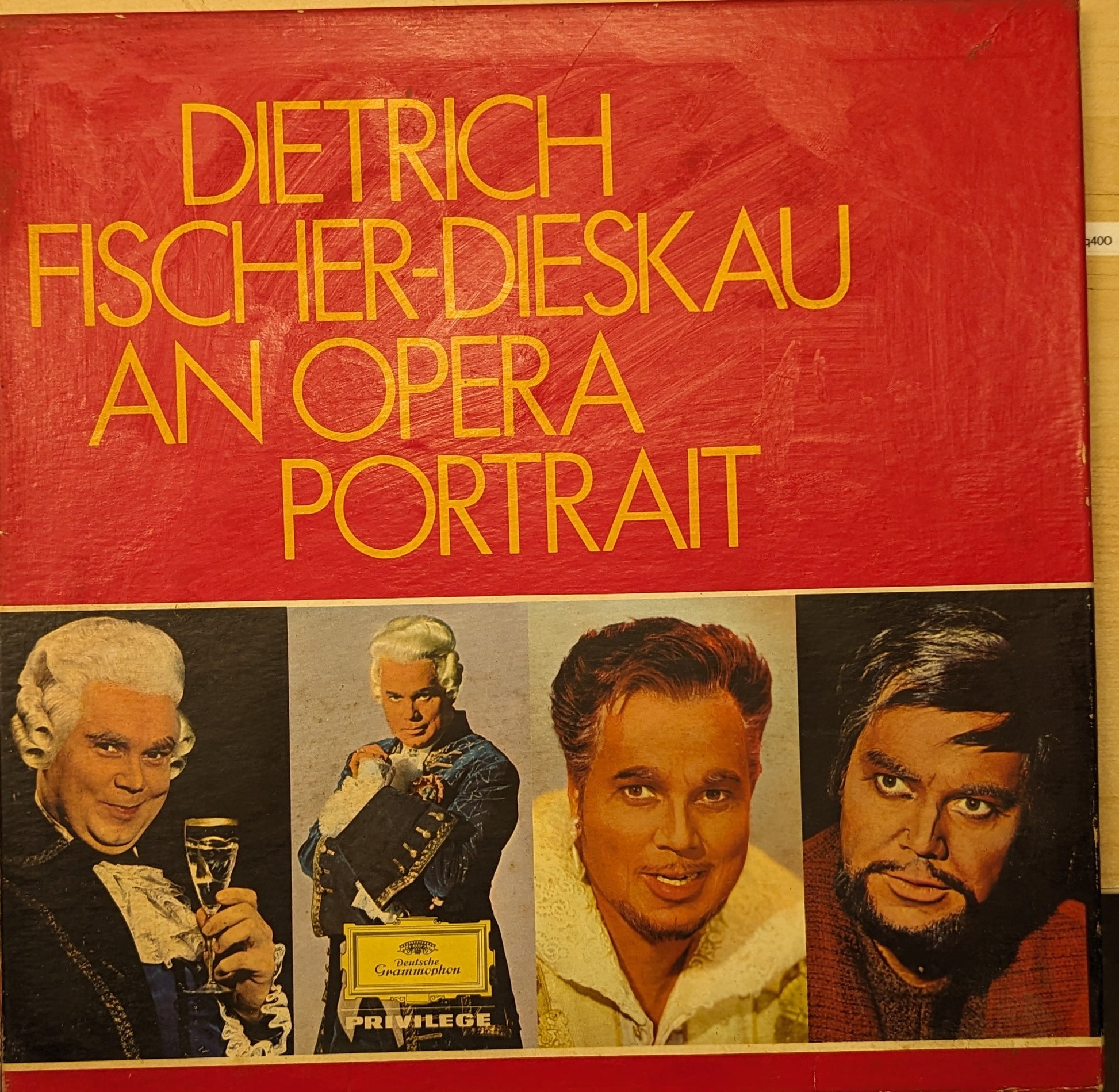Dietrich Fischer-Dieskau ‎– An Opera Portrait image 1