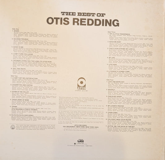 Otis Redding ‎– The Best Of Otis Redding (60 016)