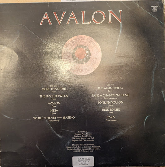 Roxy Music ‎– Avalon