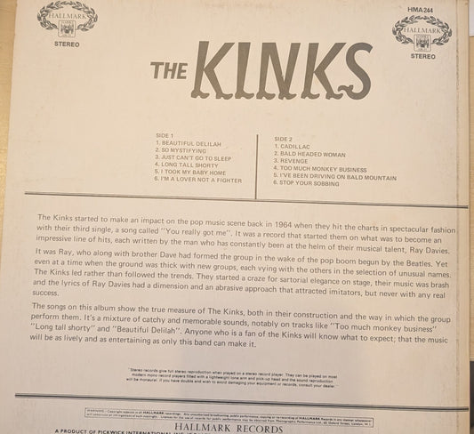 The Kinks ‎– Kinks
