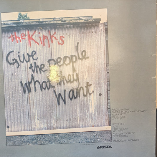 The Kinks ‎– Give The People What They Want