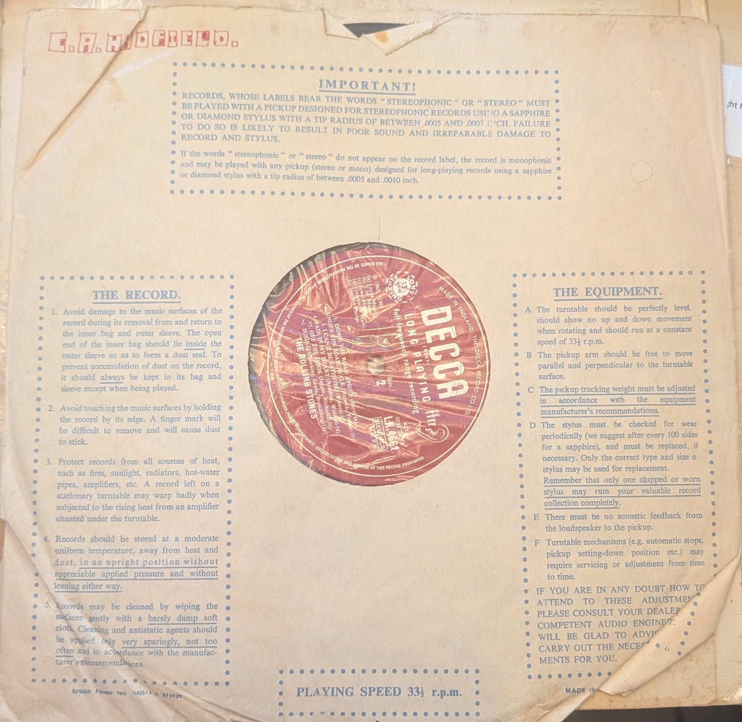 The Rolling Stones ‎– No.2