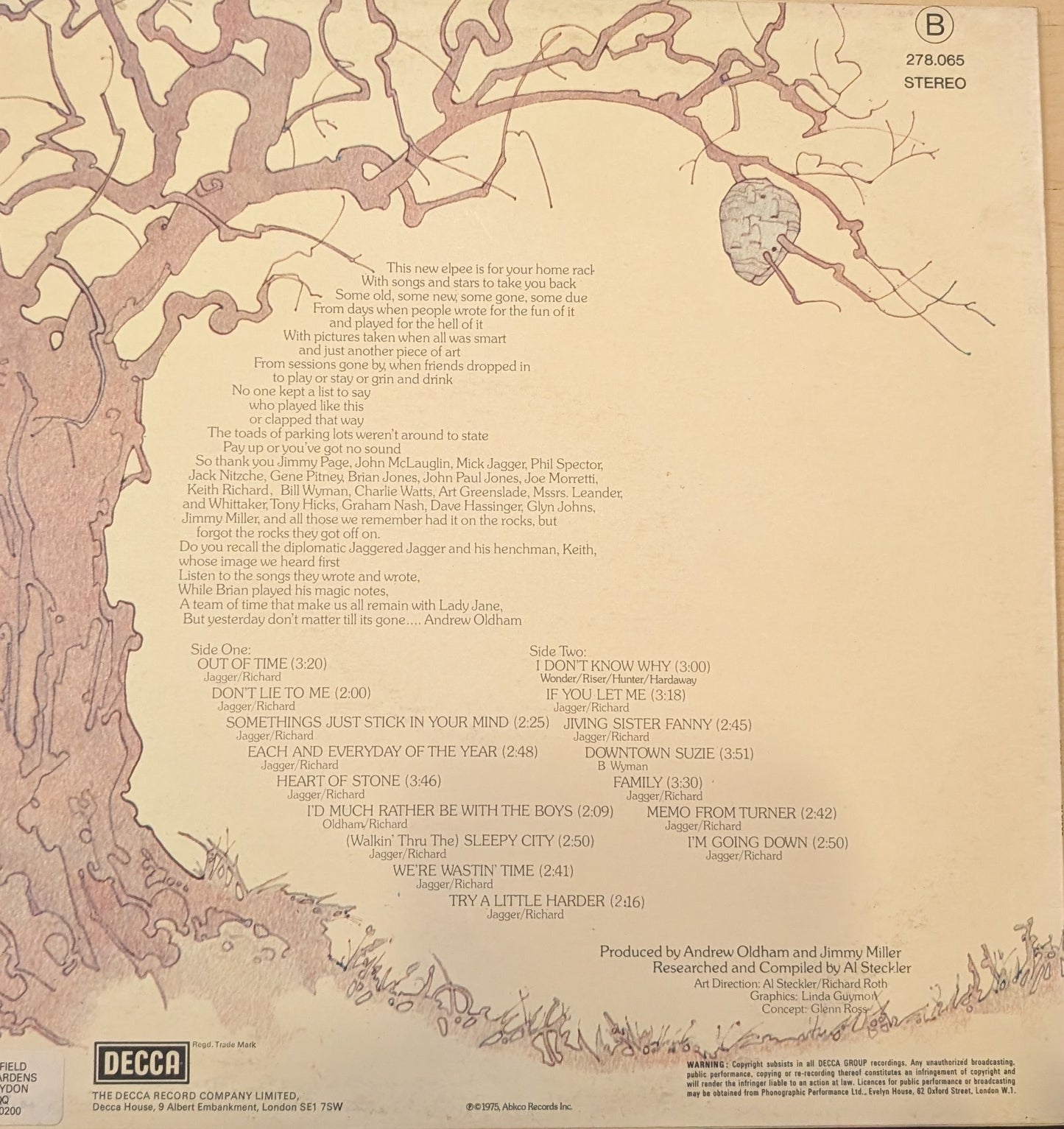 The Rolling Stones ‎– Metamorphosis