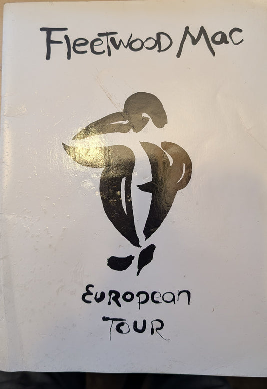 Fleetwood Mac European Tour Programme printed in the UK
