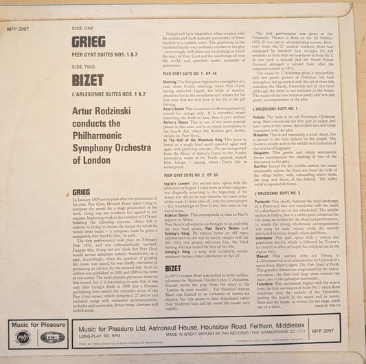 Peer Gynt Suites Nos. 1 & 2 / L'Arlesienne Suites Nos. 1 & 2