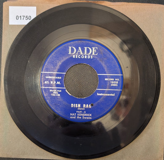 Nat Kendrick And The Swans ‎– Dish Rag-Part 1 / Dish Rag-Part 2