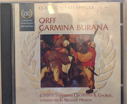 London Symphony Chorus, London Symphony Orchestra Conducted By Richard Hickox ‎– Carmina Burana
