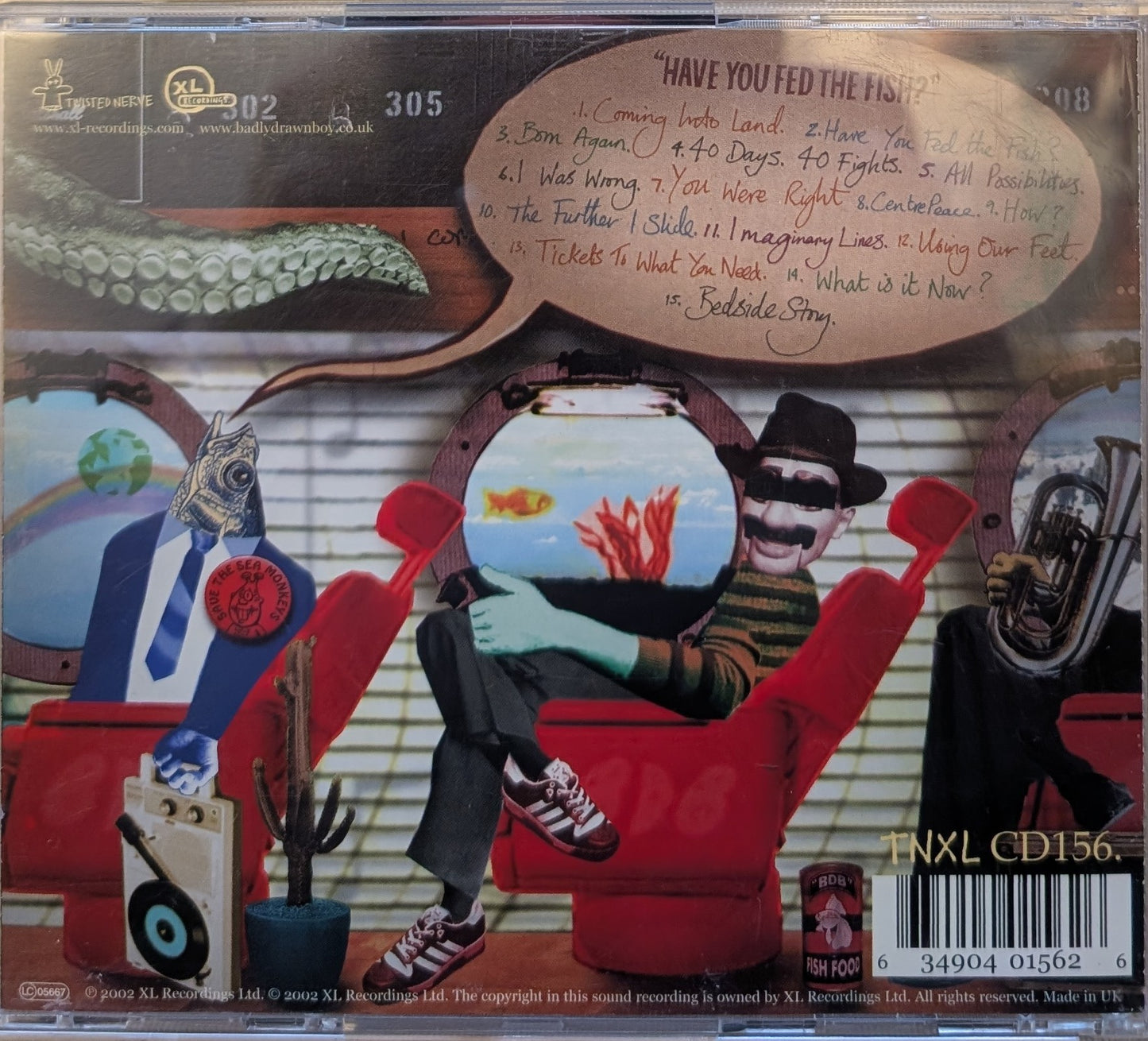 Badly Drawn Boy ‎– Have You Fed The Fish?