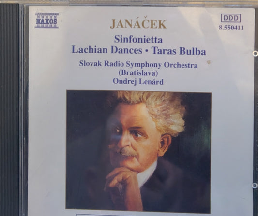 Janáček, Slovak Radio Symphony Orchestra (Bratislava), Ondrej Lenárd – Sinfonietta • Lachian Dances • Taras Bulba