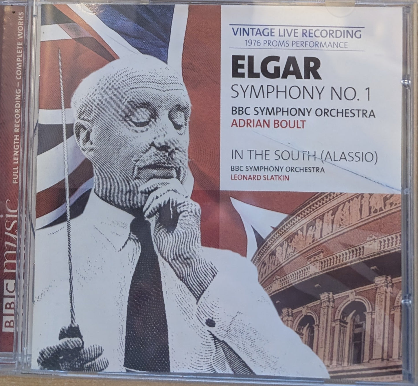 Elgar - BBC Symphony Orchestra - Sir Adrian Boult, Leonard Slatkin ‎– Symphony No. 1 & In The South (Alassio)