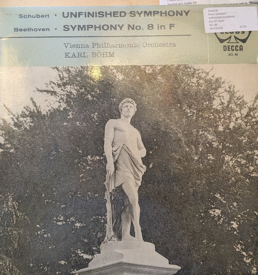 Schubert / Beethoven /  Unfinished Symphony / Symphony No. 8 In F