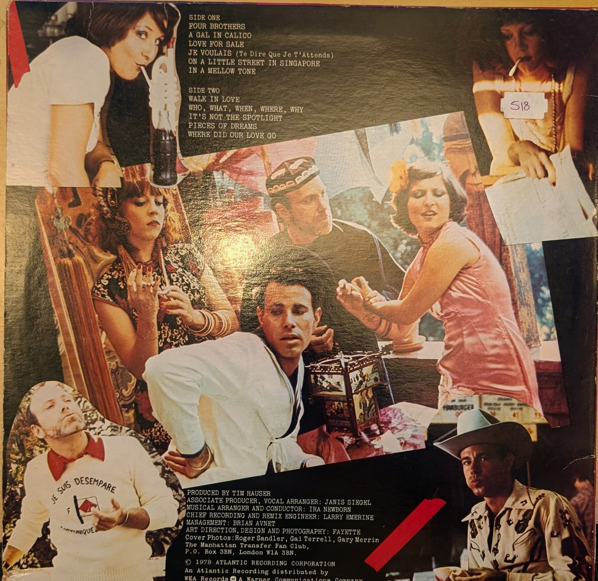 The Manhattan Transfer – Pastiche