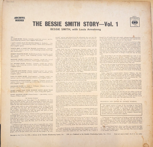 Bessie Smith - The Bessie Smith Story - Vol.1 (BPG 62377)