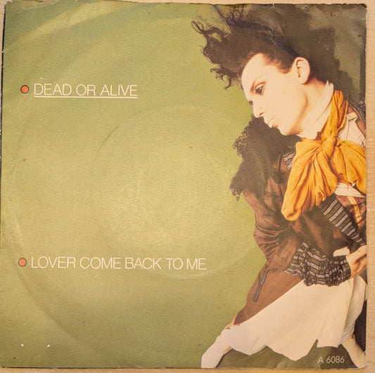 Dead Or Alive – Lover Come Back To Me / Far Too Hard (7" Single, Epic A 6086, UK 1985)
