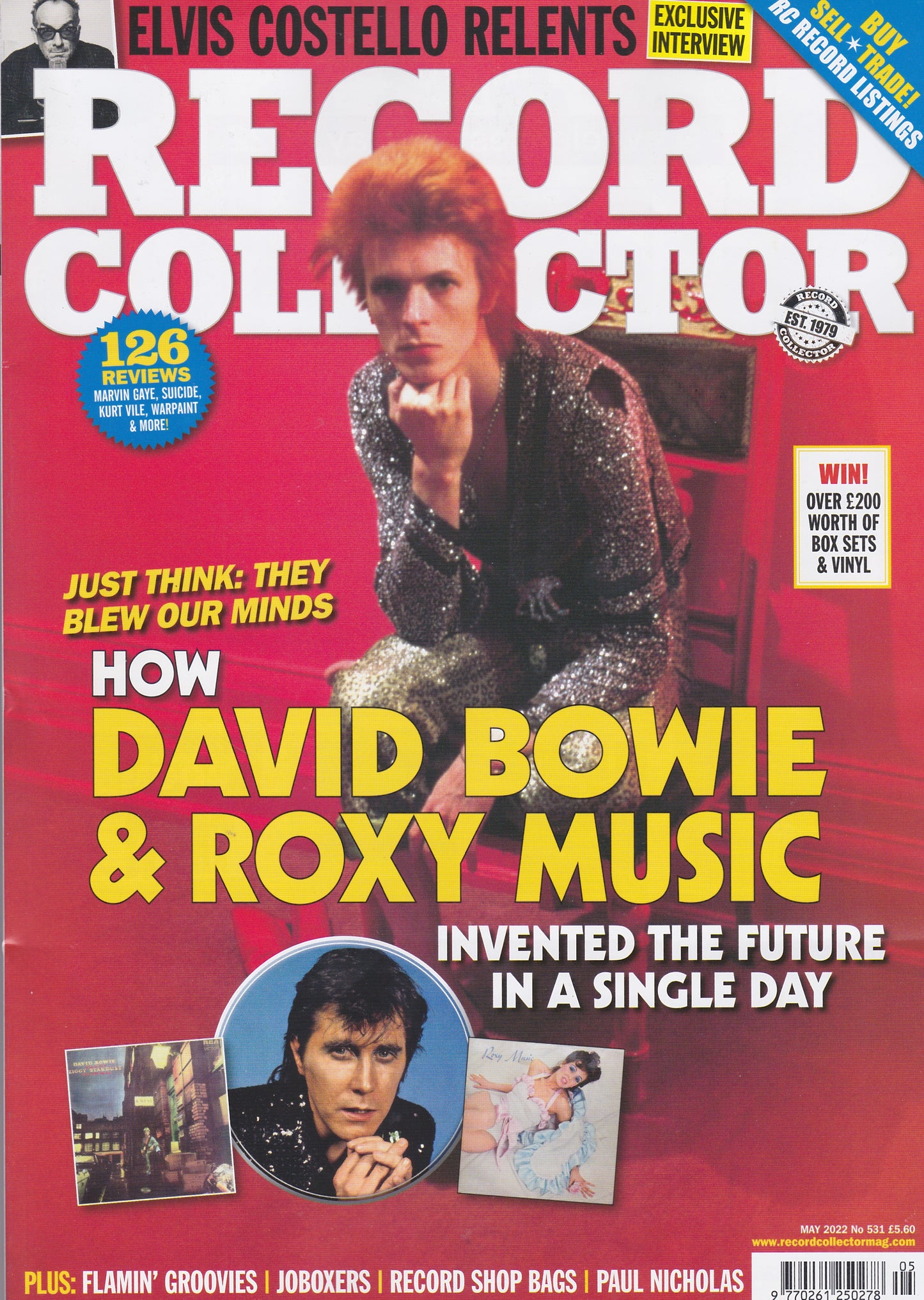 Record Collector Magazine - May 2022 - Free Postage (UK Only)