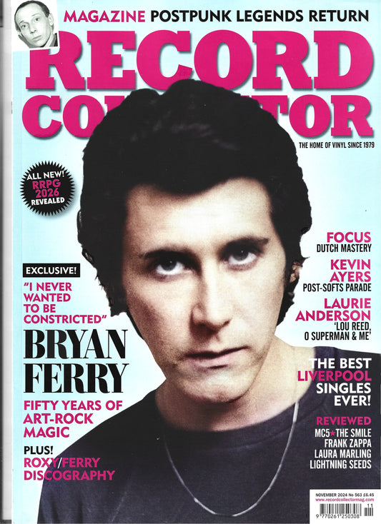 Record Collector Magazine - November 2024 - Free Postage