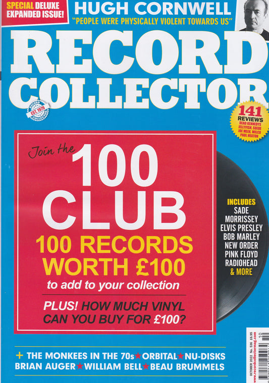 Record Collector Magazine - October 2022 (Free Postage - UK Only)
