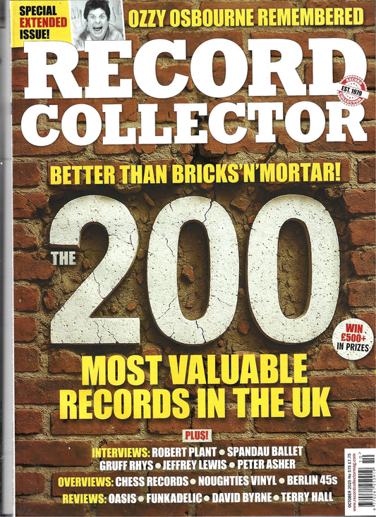 Record Collector Magazine - October 2025