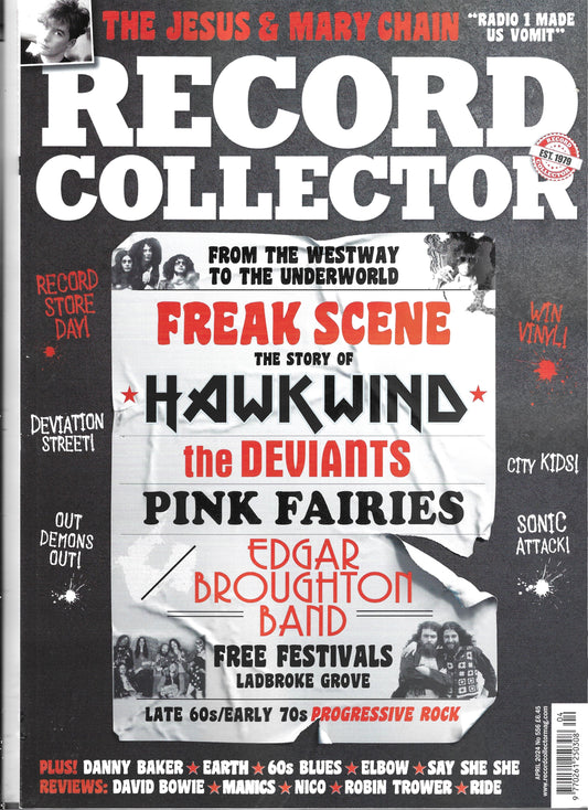 Record Collector Magazine - April 2024 - Free Postage