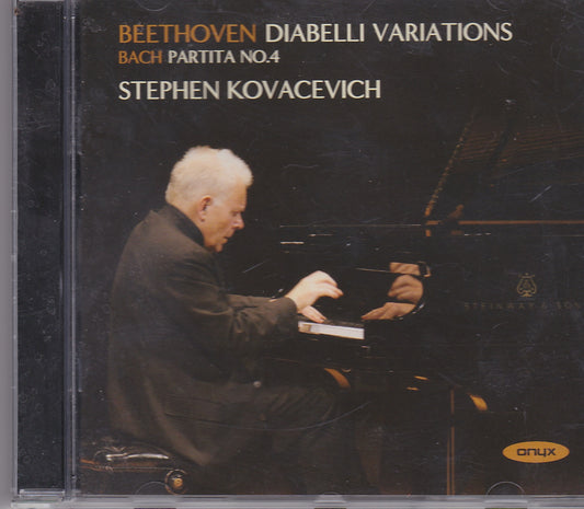 Stephen Kovacevich ‎– Diabelli Variations / Partita No.4 (ONYX 4035)
