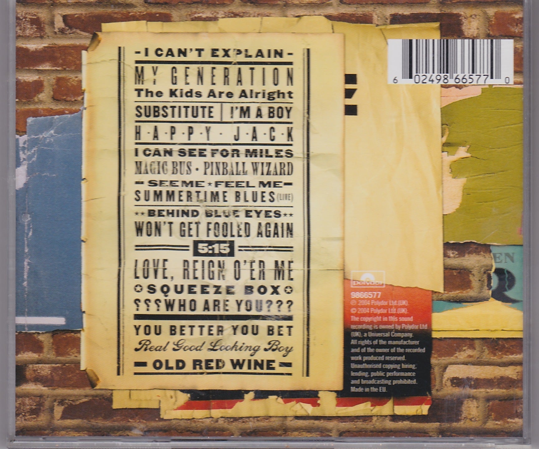The Who - Then and Now (9866577) image 2