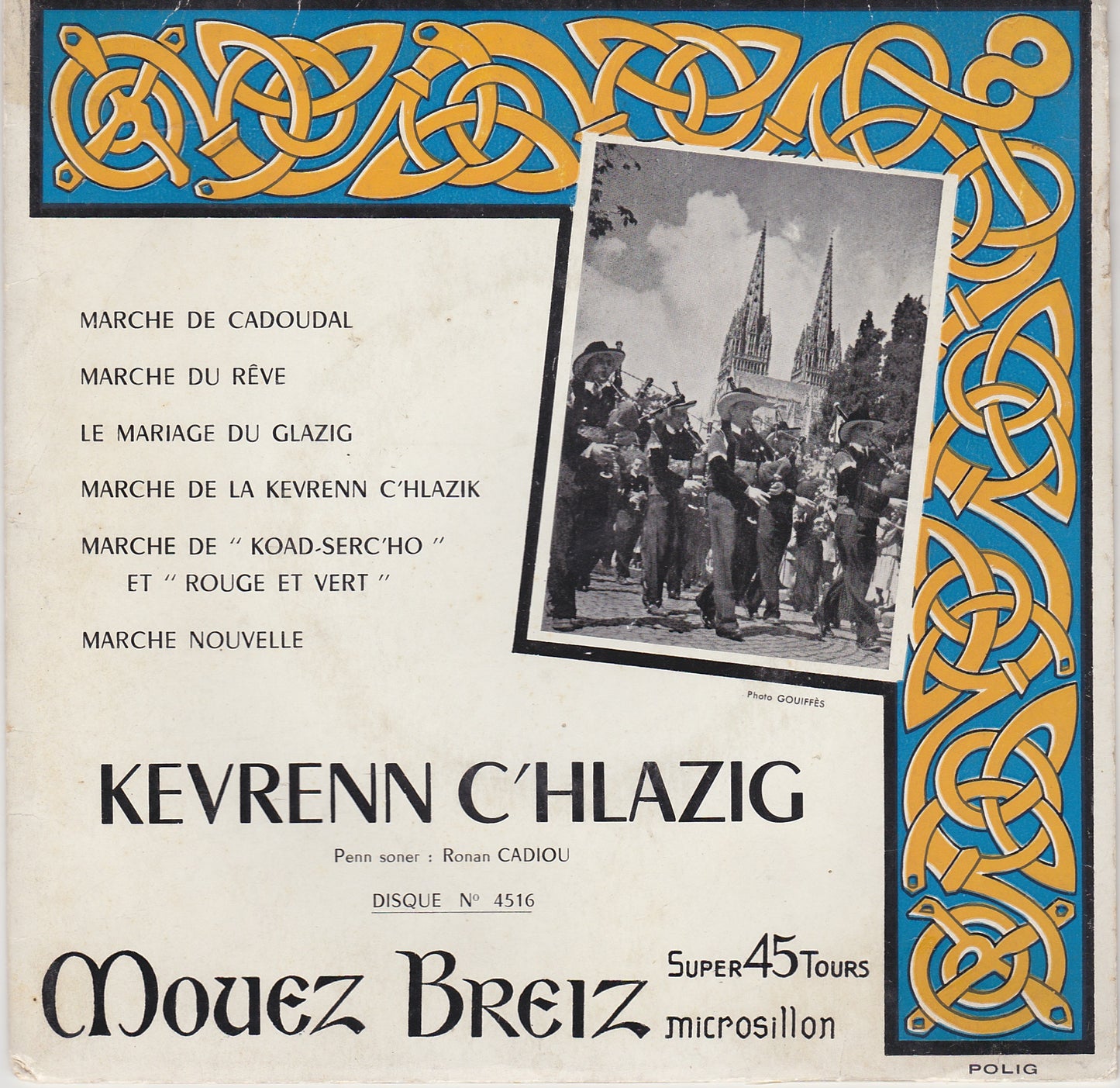 Kevrenn C'hlazig ‎– Marche De Cadoudal (4516) image 1